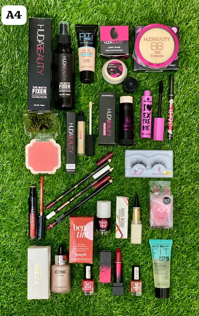 ARZU CARE Mega Makeup Combo – 20+ Beauty Products | 60% OFF