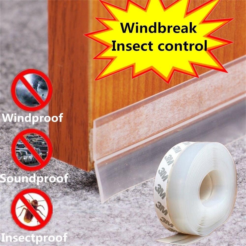 5 Meter Self-Adhesive Door Seal Strip – Weatherproof Door & Window Gap Sealing Tape