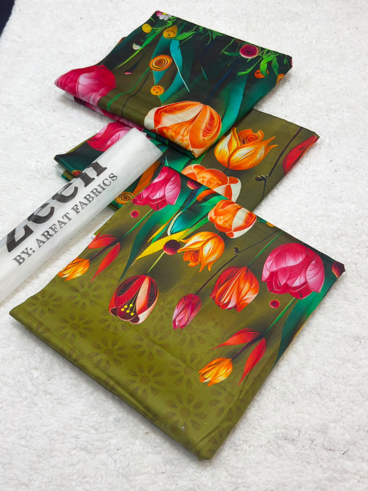 ZEEN 3-Piece Printed Lawn Collection – Voile Dupatta & Dyed/Printed Trouser