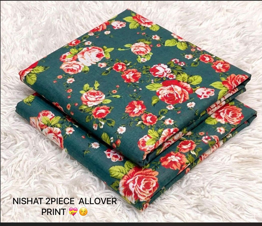 NISHAT Replica All-Over Printed Lawn 2-Piece Suit – Shirt & Trouser