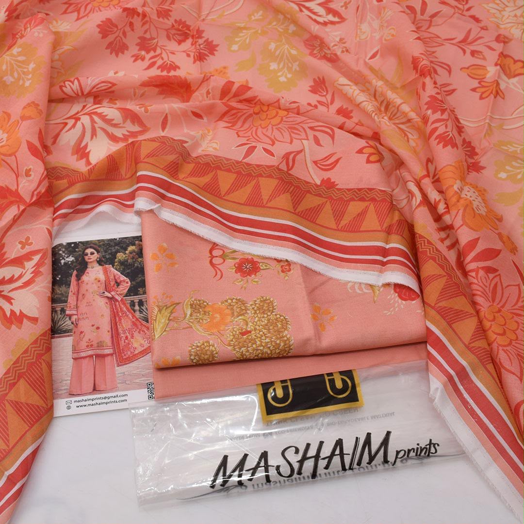 MASHAIM Lawn 2026 Volume – 3-Piece Unstitched 8-Meter Collection
