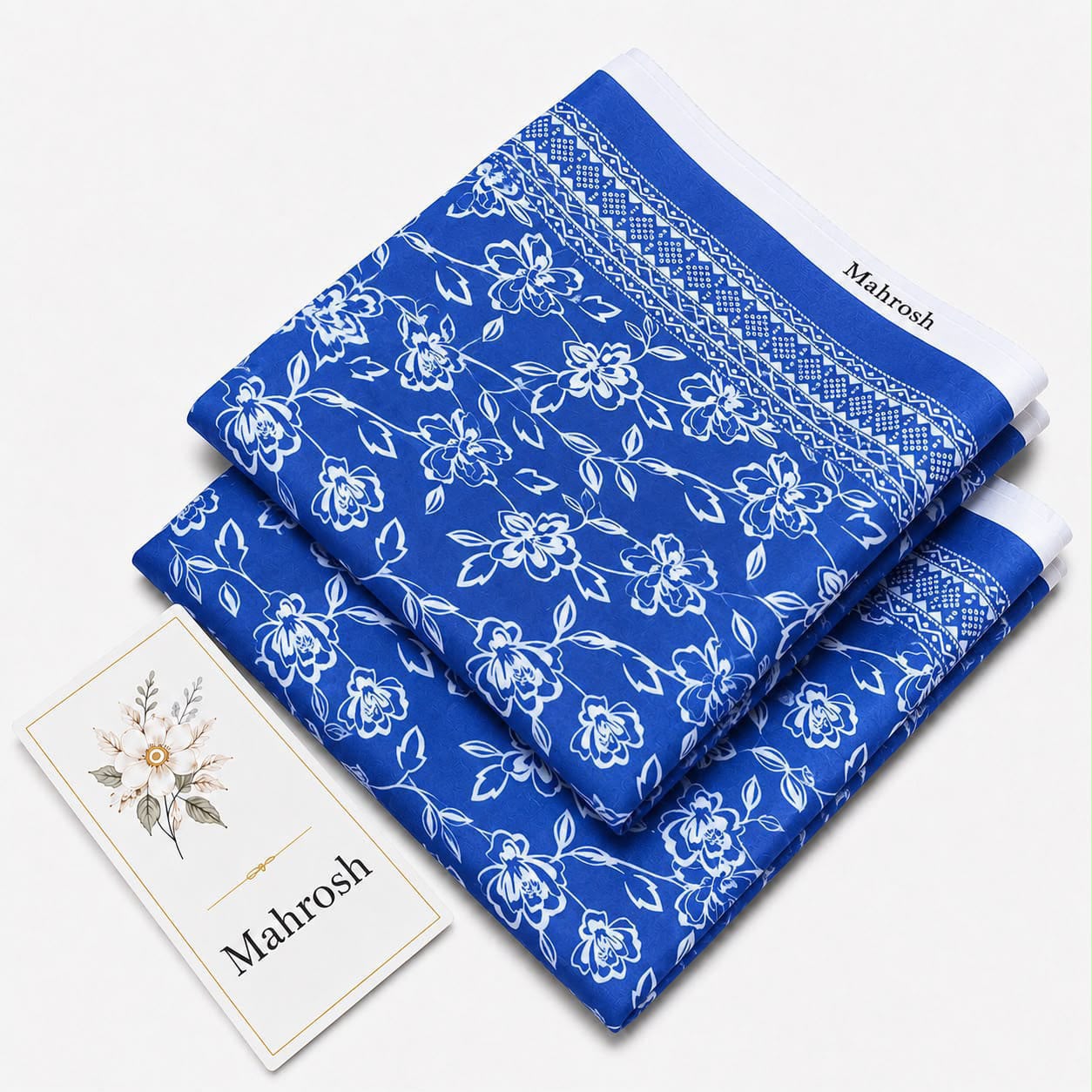 Mahrosh Original All-Over Printed Lawn 2-Piece Suit – 4.75 Meter Cutting
