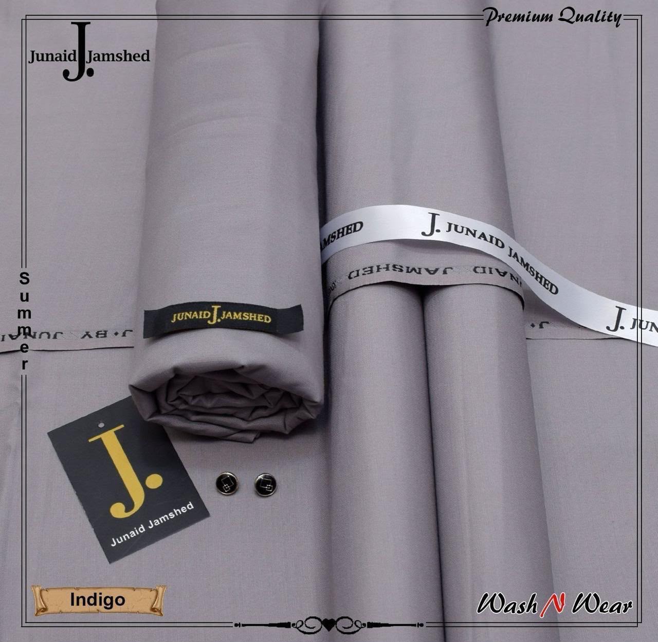 J. Junaid Jamshed Men's Super Luxury Wash & Wear – Summer Collection 2026